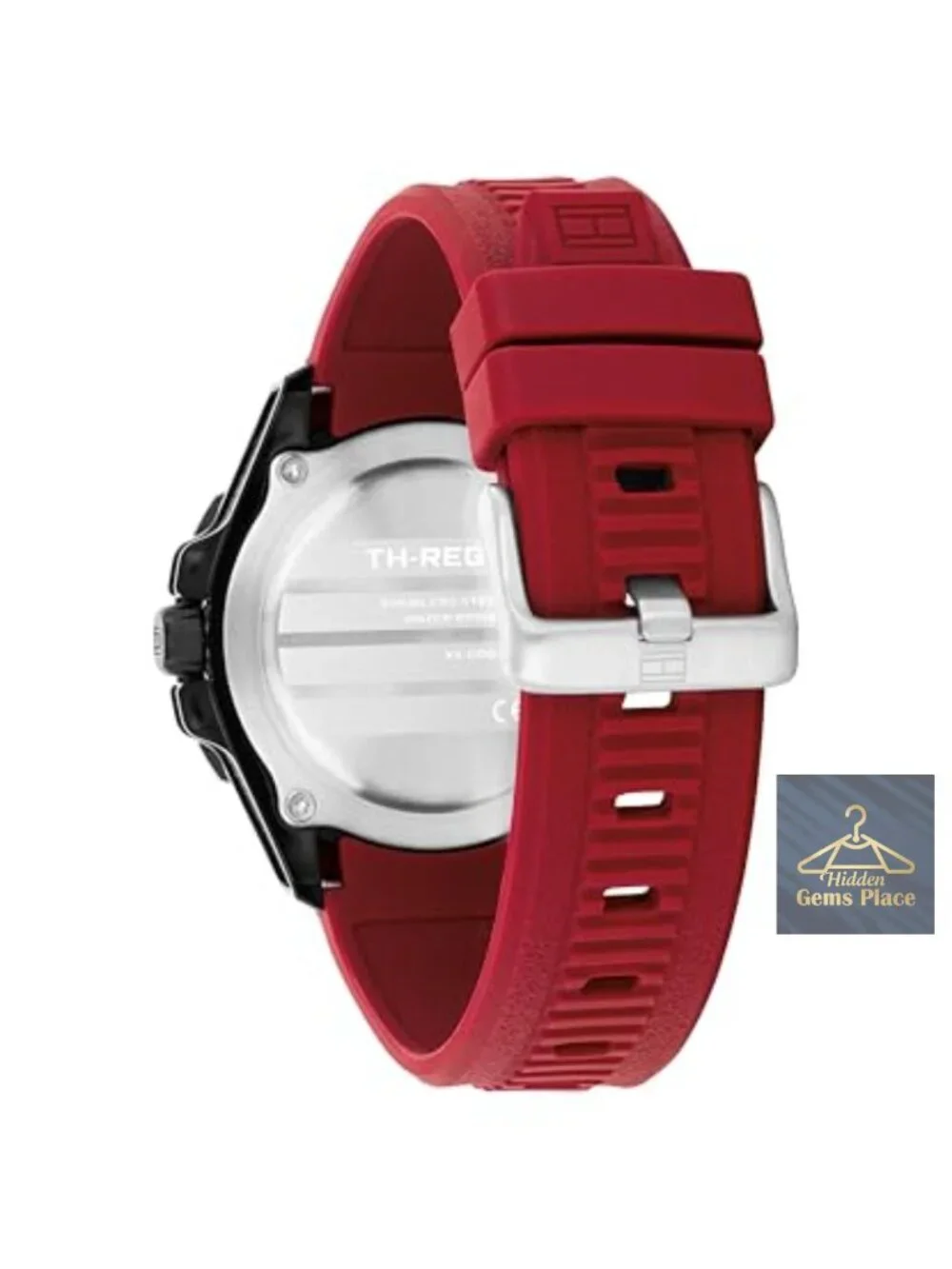 Men's Quartz Regatta Watch - Silicone Strap, Rotating Bezel, 100m Water